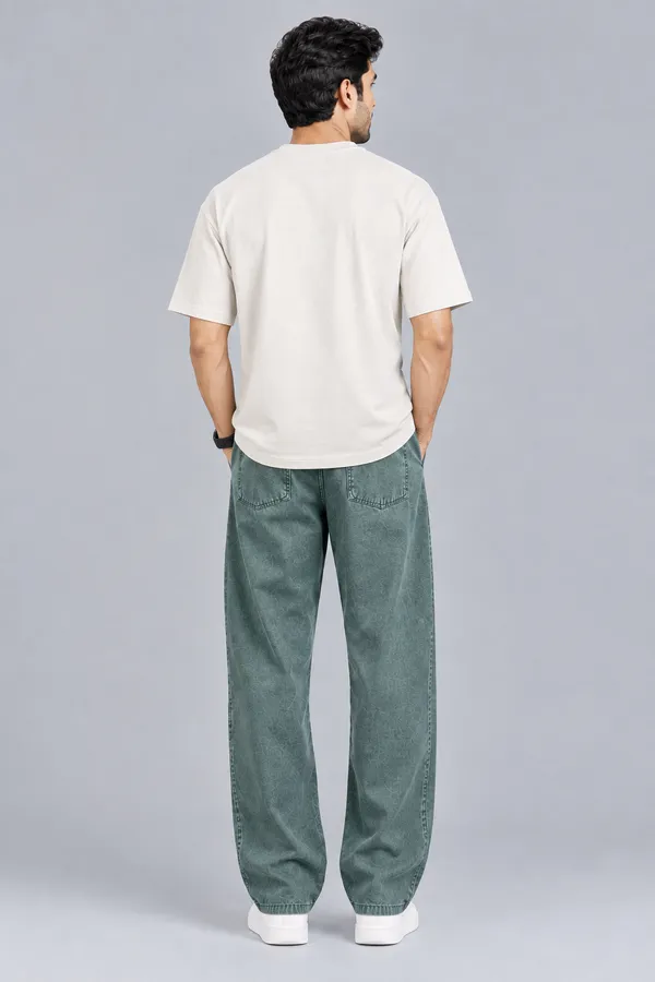 Green_Denim_Relaxed_Fit_Jeans_For_Men