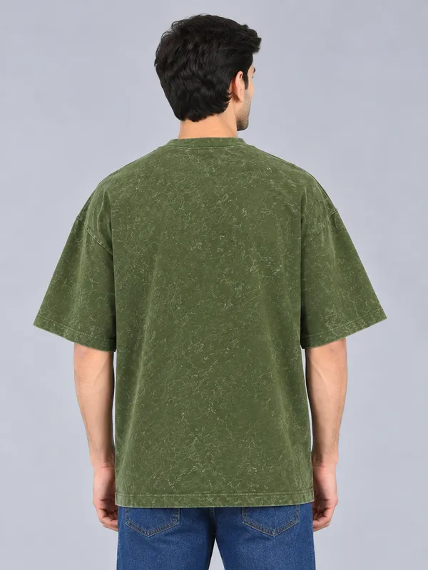 Green_Oversized_Fit_T_Shirt_For_Men