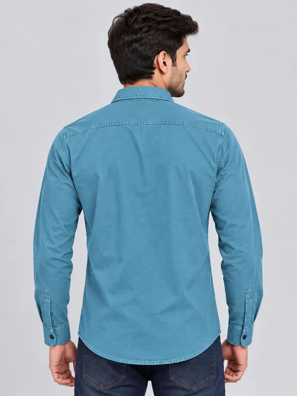 Blue_Denim_Regular_Fit_Shirt_For_Men