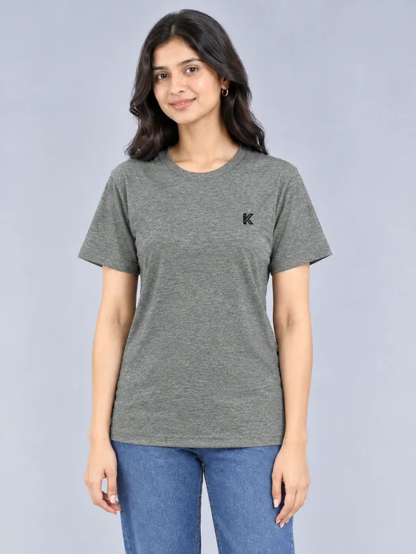 Grey_Regular_Fit_T_Shirt_For_Women