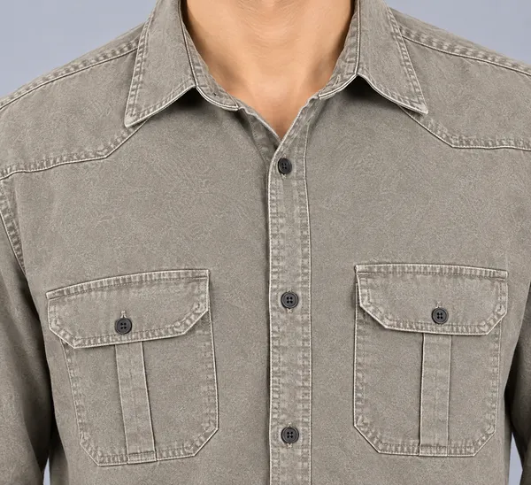 Grey_Cotton_Casual_Shirt_For_Men