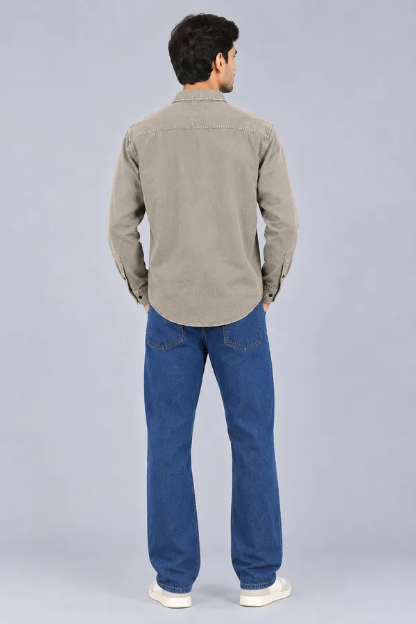 Grey_Cotton_Casual_Shirt_For_Men