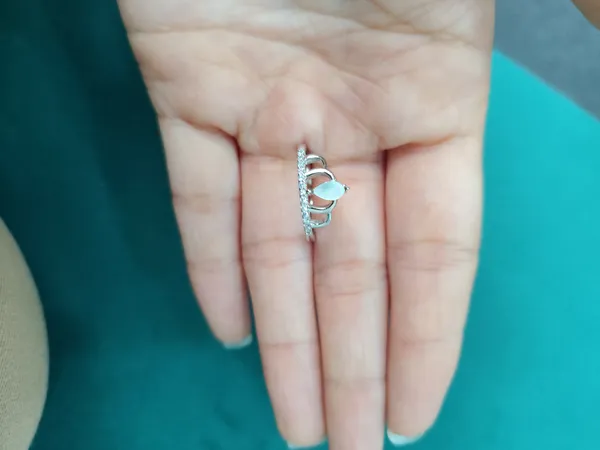 Silver_925_Sterling_Silver_Crown_Design_Ring_For_Women