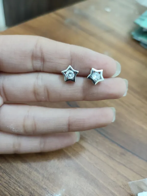 Silver_Sterling_Silver_925_Star_Stud_Earrings_For_Women
