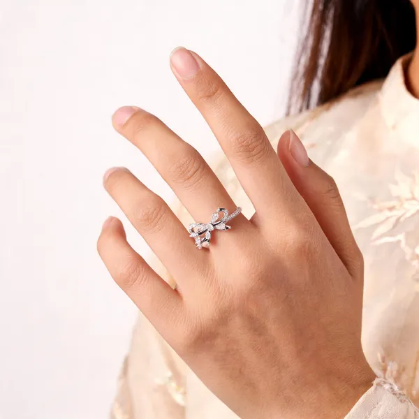 Silver_925_Sterling_Silver_Bow_Design_Ring_For_Women
