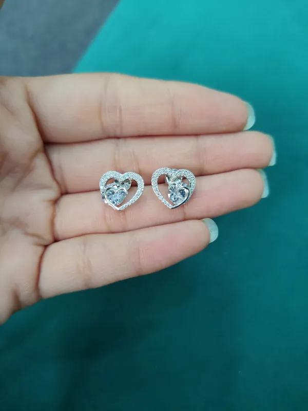 Silver_925_Sterling_Silver_Heart_Stud_Earrings_For_Women
