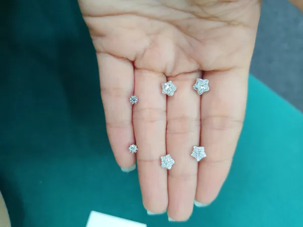 Silver_Sterling_Silver_925_Floral_Stud_Earrings_Set_For_Women