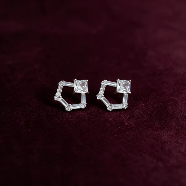 Silver_925_Sterling_Silver_Geometric_Crystal_Earrings_For_Women