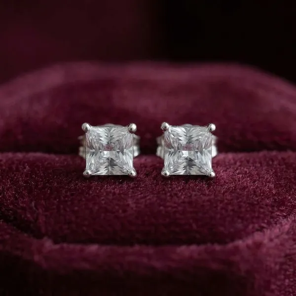 Silver_Sterling_Silver_925_Square_Stud_Earrings_For_Women