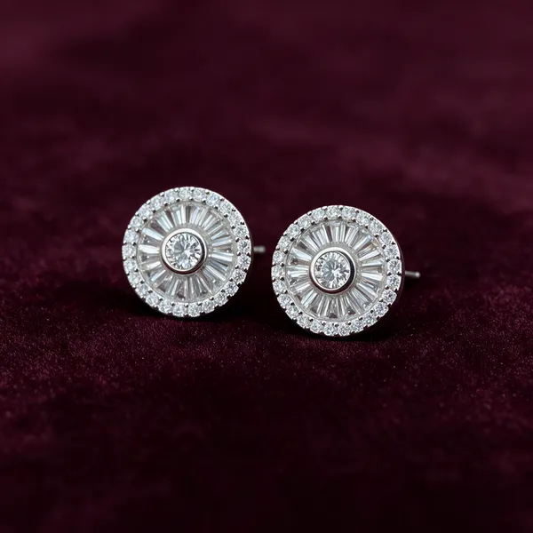 Silver_Sterling_Silver_925_Round_Stud_Earrings_For_Women