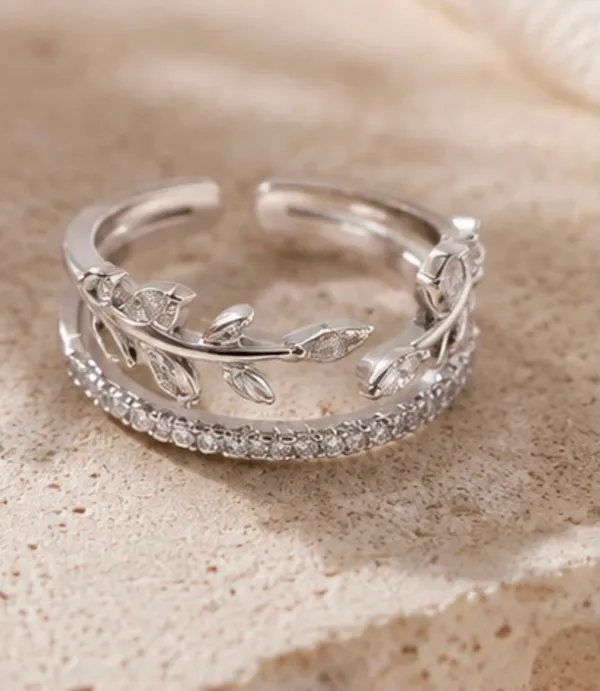 Silver_925_sterling_silver_leaf_inspired_open_ring