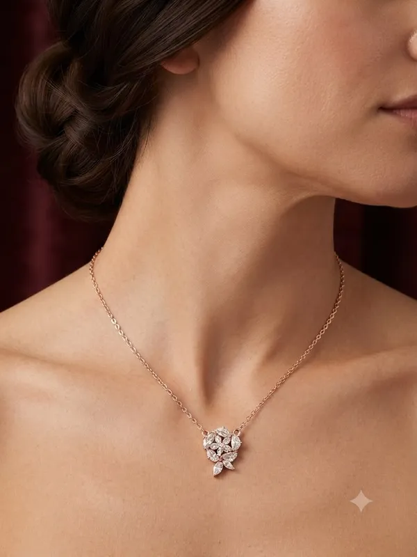 Rose_Gold_Sterling_Silver_925_Heart_Pendant_Necklace_For_Women