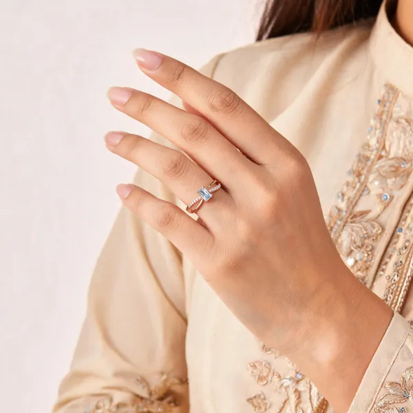 Rose_Gold_Sterling_Silver_925_Blue_Stone_Ring_For_Women