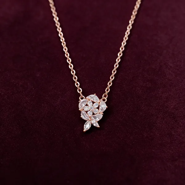 Rose_Gold_Sterling_Silver_925_Heart_Pendant_Necklace_For_Women