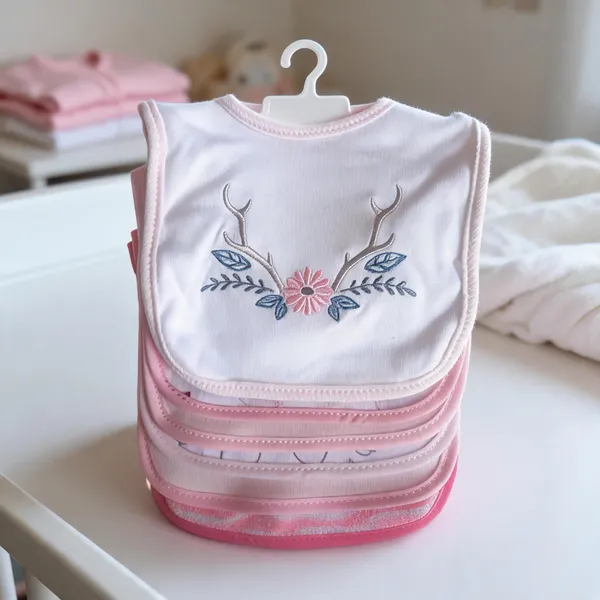 Pink_Reversible_2-Ply_Baby_Bib_6-Pack_for_Infants