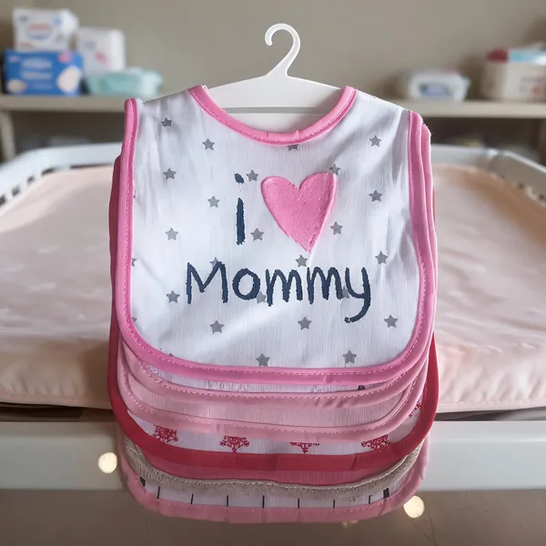 Pink_Reversible_2-Ply_Baby_Bibs_6_Pack
