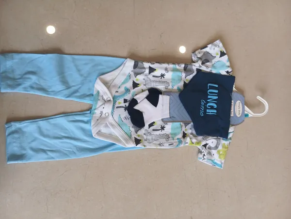 Printed_Shirt_And_Blue_Pants_Set_for_Boys