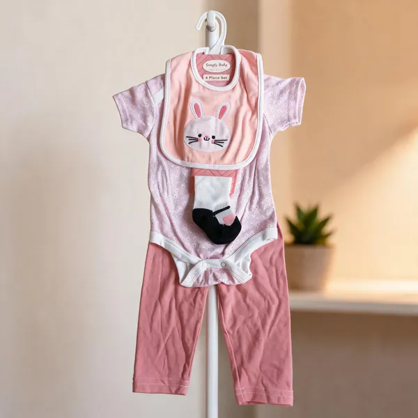 Pink_Printed_4-Piece_Baby_Clothing_Set_for_Babies