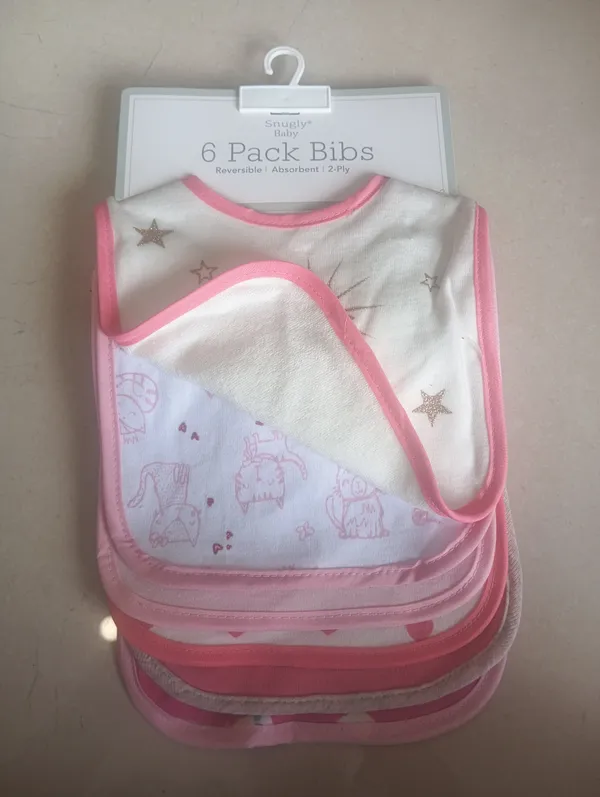 Pink_Reversible_Bib_Set_for_Babies
