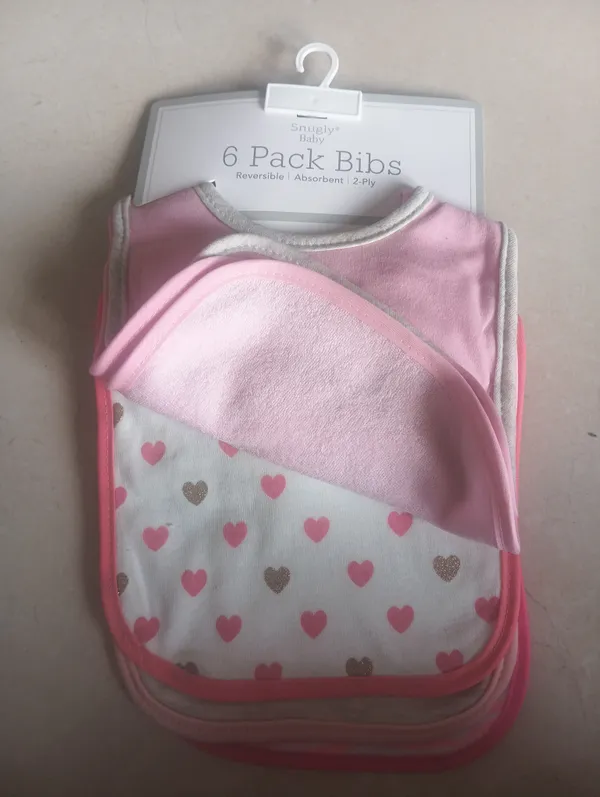 Pink_Reversible_2-Ply_Baby_Bibs_for_Infants