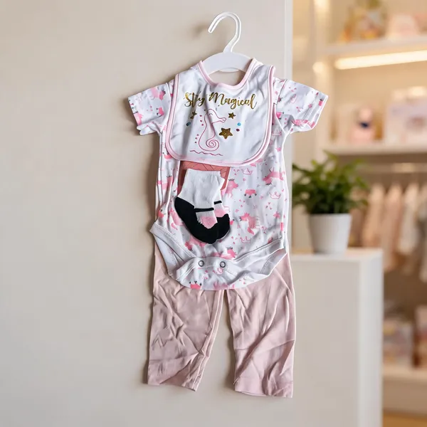 Pink_Printed_Baby_Outfit_Set