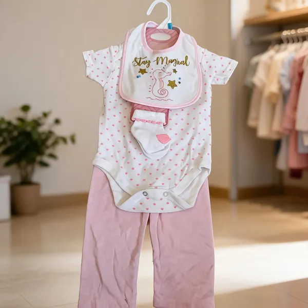 Pink_Printed_4_Piece_Baby_Clothing_Set_for_Girls