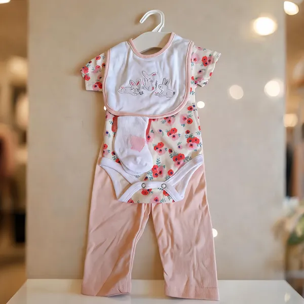 Pink_Floral_Print_Baby_3-Piece_Set_for_Girls