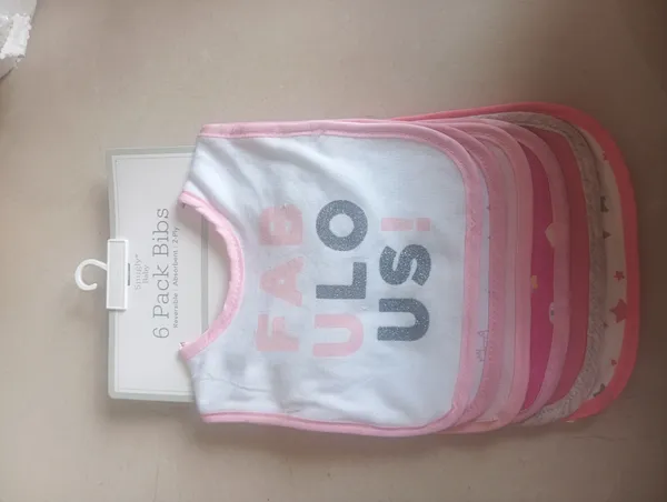 Pink_Printed_Bibs_Pack_Of_6_for_Babies