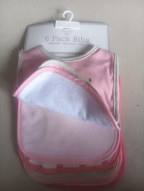 Pink_Reversible_2-Ply_Baby_Bibs_for_Infants
