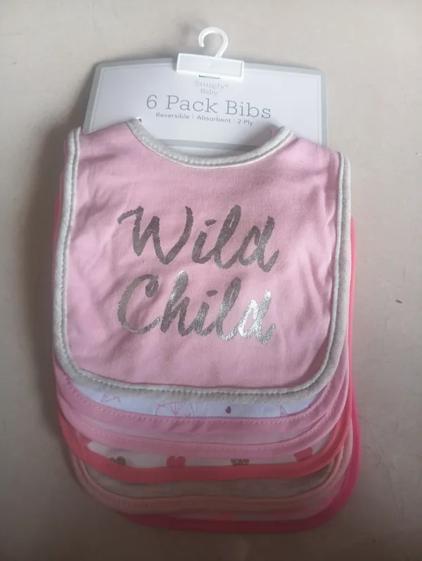 Pink_Reversible_2-Ply_Baby_Bibs_for_Infants