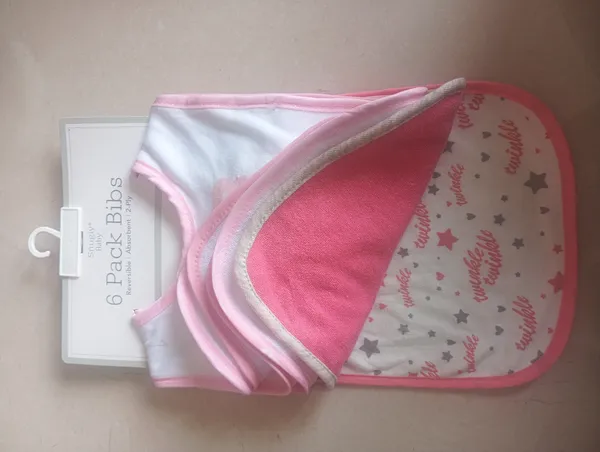 Pink_Printed_Bibs_Pack_Of_6_for_Babies