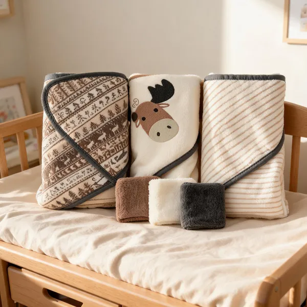 Modern_Baby_6_Piece_Hooded_Towel_And_Washcloth_Bath_Set