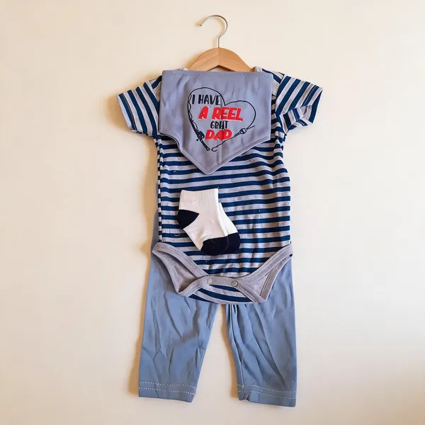 Blue_Striped_Baby_Bodysuit_Set_for_Babies