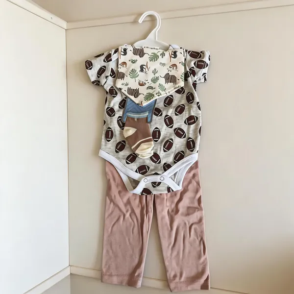 Multicolor_Printed_Baby_Bodysuit_And_Pants_Set_For_Boys