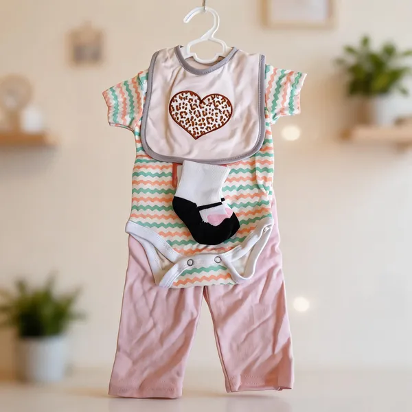 Multicolor_Striped_Baby_Clothing_Set_for_Babies