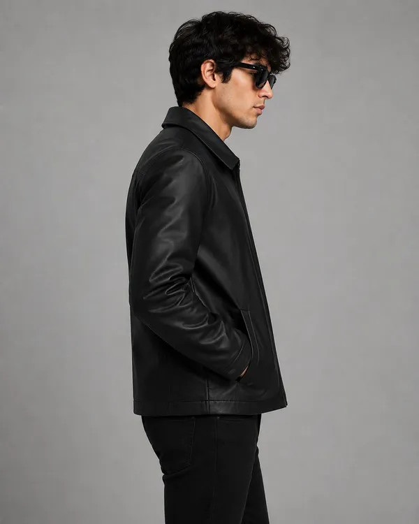 Black_Pu_Leather_Regular_Fit_Jacket_For_Men