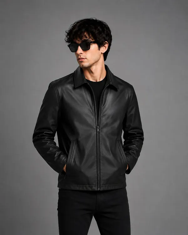 Black_Pu_Leather_Regular_Fit_Jacket_For_Men