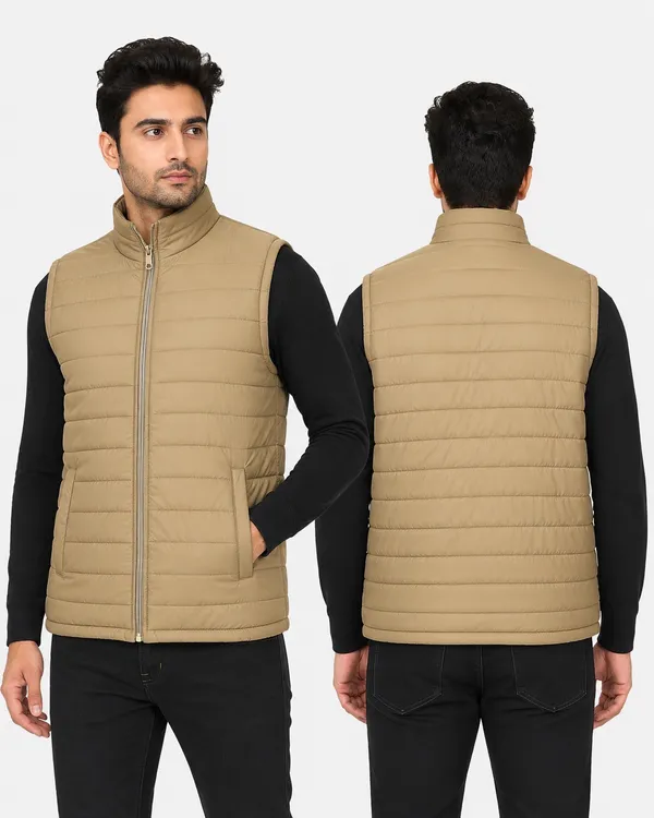 Beige_Synthetic_Quilted_Puffer_Vest_For_Men