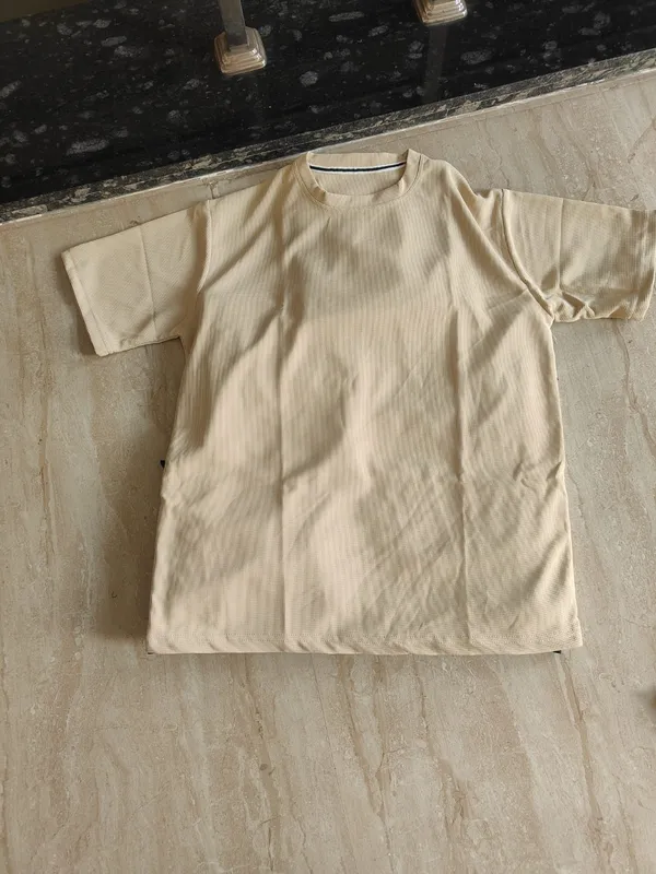 NEXIGO-BEIGE-Men-Tshirt