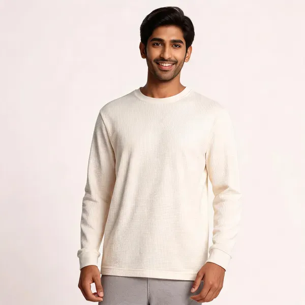 Off_White_Cotton_Relaxed_Fit_Full_Sleeve_Striped_T_Shirt_For_Men