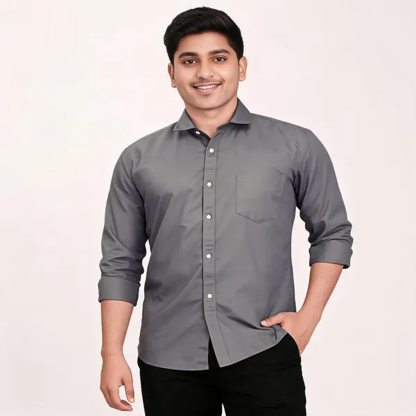 Grey_Cotton_Regular_Fit_Full_Sleeve_Shirt_For_Men