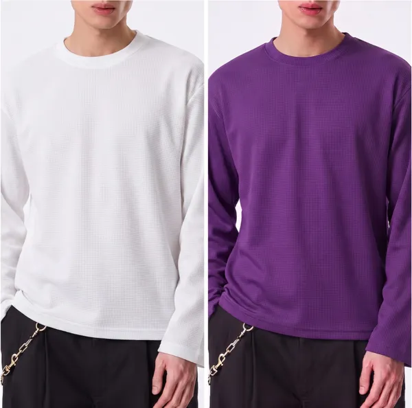 NEXIGO-white_and_purple_-Men-shirt