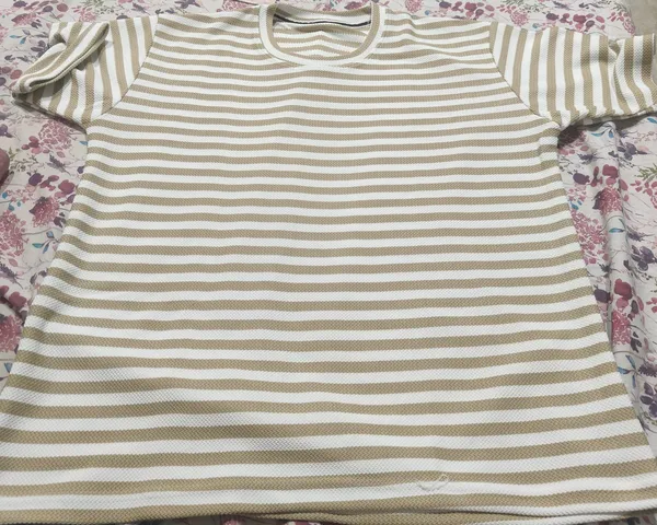 NEXIGO-BEIGE,_WHITE-Men-Tshirt