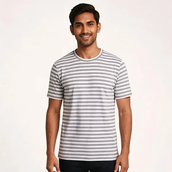 Grey_White_Cotton_Regular_Fit_Striped_T_Shirt_For_Men