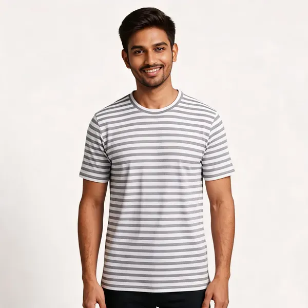 Grey_White_Cotton_Regular_Fit_Striped_T_Shirt_For_Men
