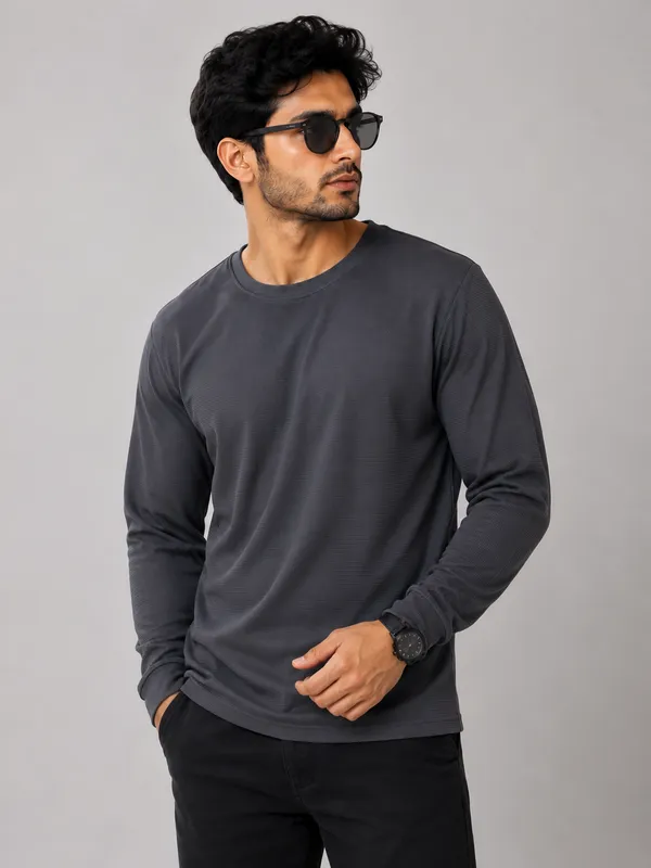 Black_Cotton_Relaxed_Fit_Sleeveless_Mesh_Tank_Top_For_Men