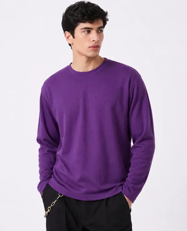 Purple_Red_Cotton_Combo_Shirt_For_Men