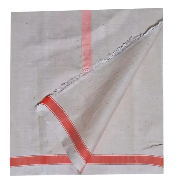 Beige_Cotton_Traditional_Mundu_Lungi_For_Men