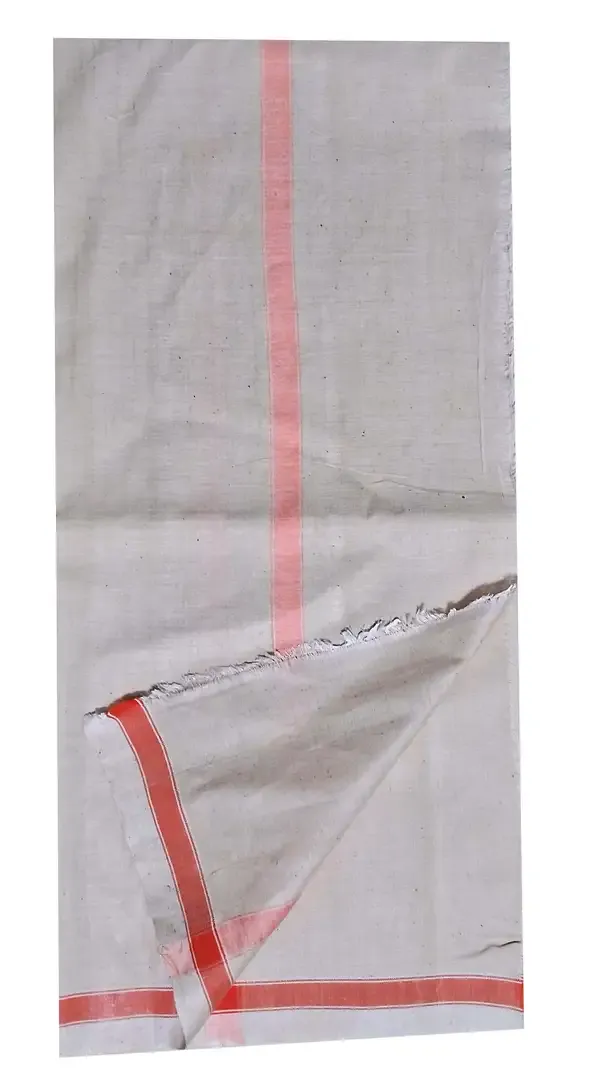 Beige_Cotton_Traditional_Mundu_Lungi_For_Men