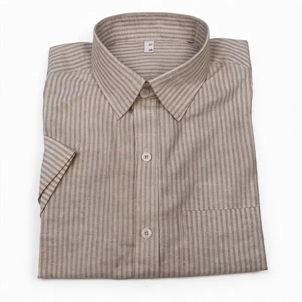 Beige_Cotton_Regular_Fit_Shirt_For_Men